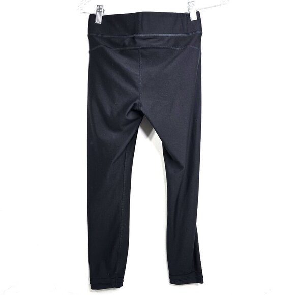 Under Armour Women's HeatGear Compression Black Ankle Crop Leggings - Picture 5 of 8